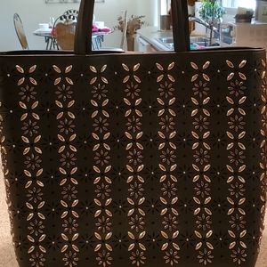 Nordstron Studded Tote Black NWOT